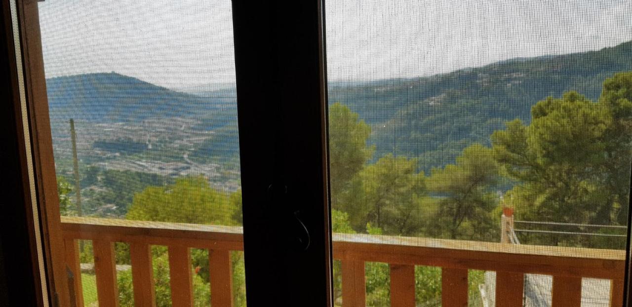Le Chalet De La Pierreraie Cote D'Azur Piscine Terrasse Et Vue Mer Drap Eksteriør bilde